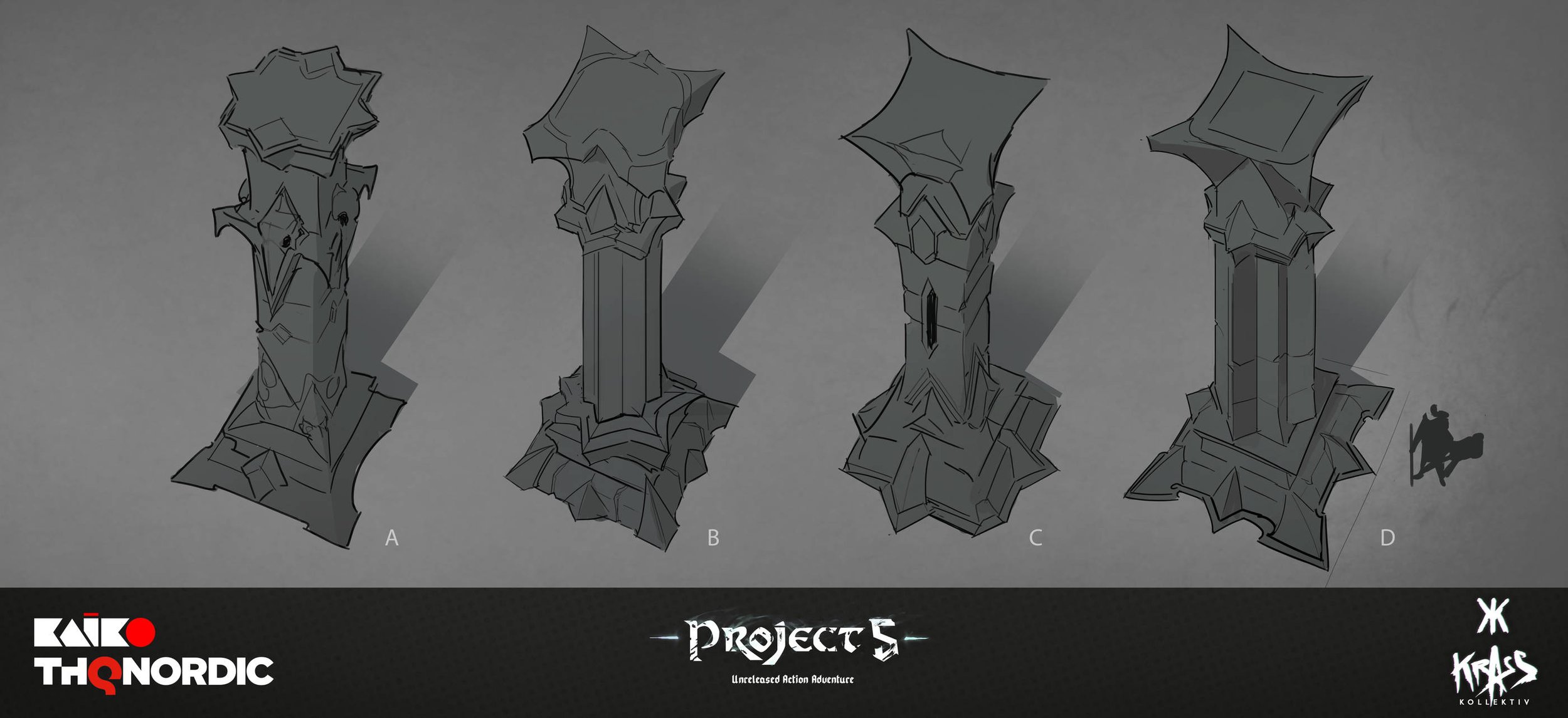 Architectural shape exploration - Environment Art Services for Indie & AA Games