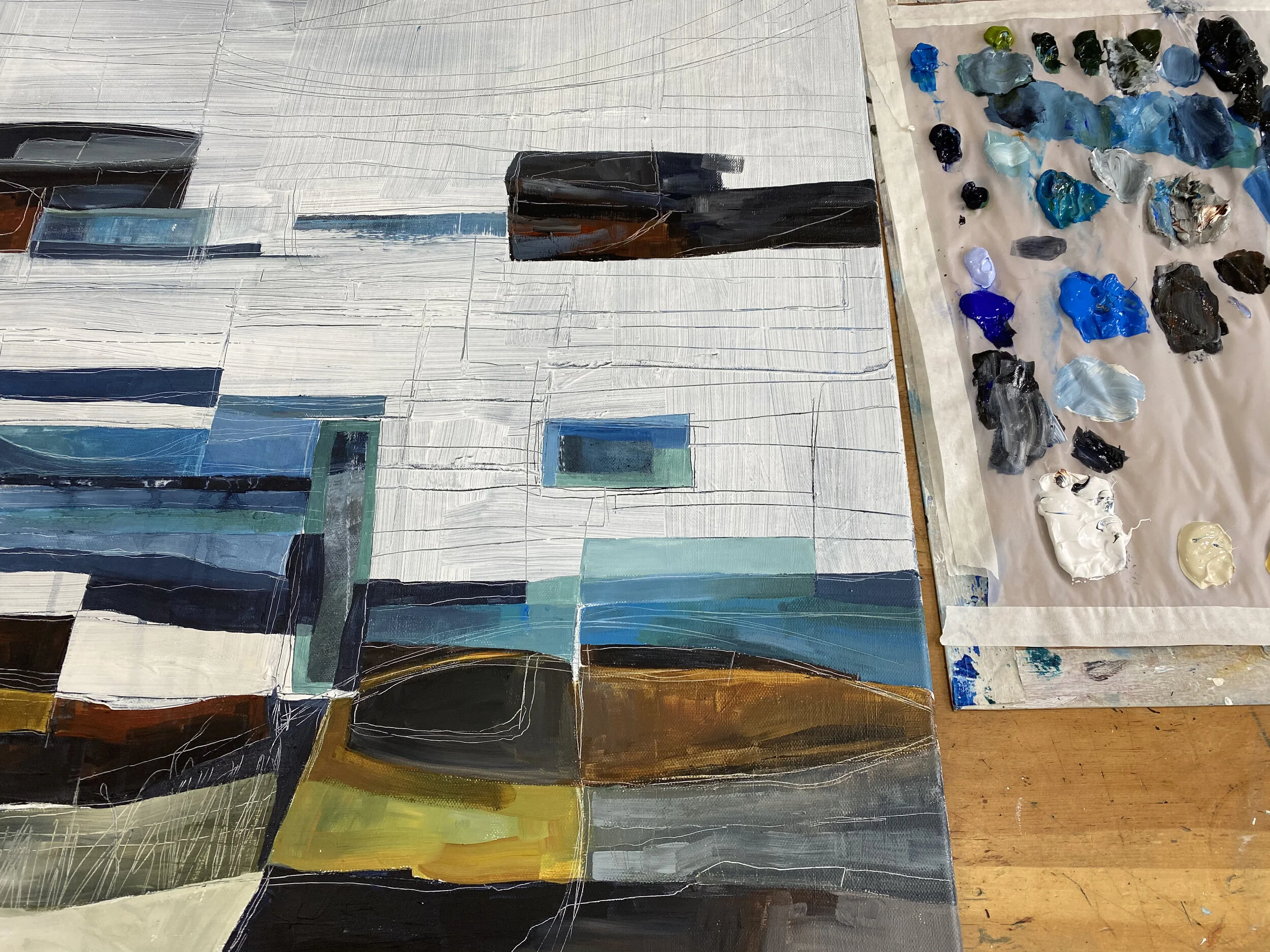 New Rhythm of Rocks and Water work…more to come next month