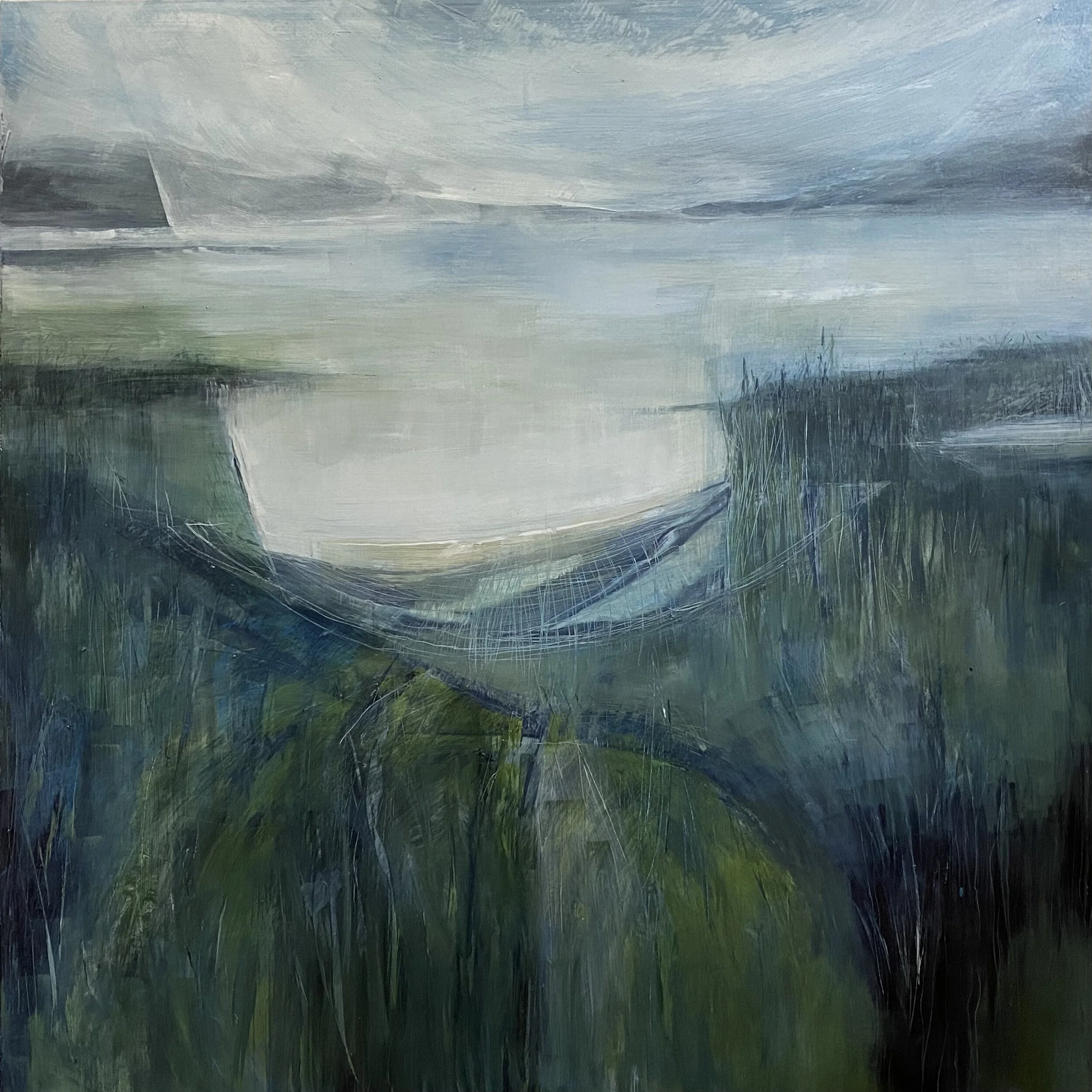 A Small Measure of PeaceThe intense stillness and calm of looking across a deserted wetland.
