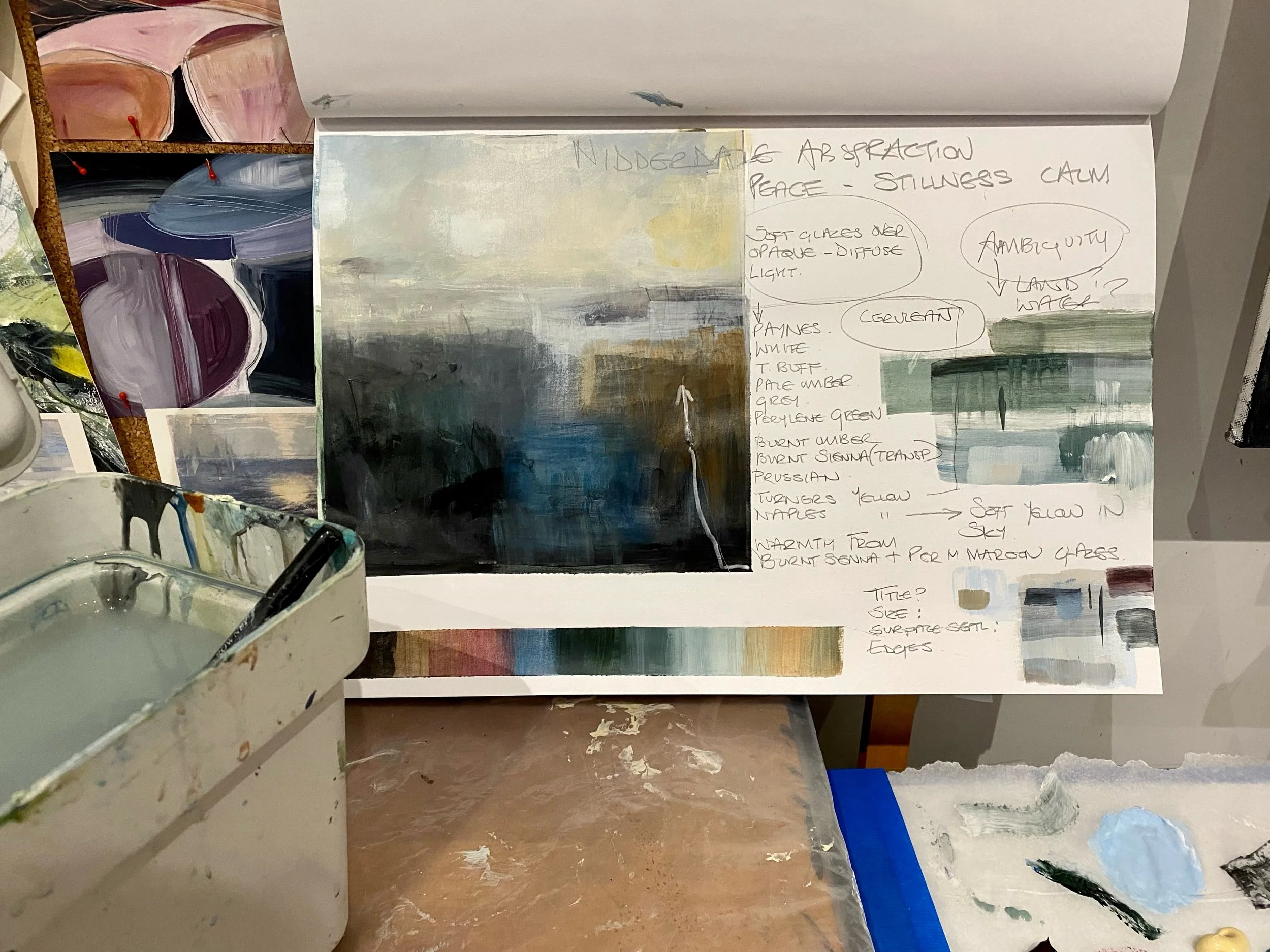 Studio Journal page: Nidderdale Atmospherics