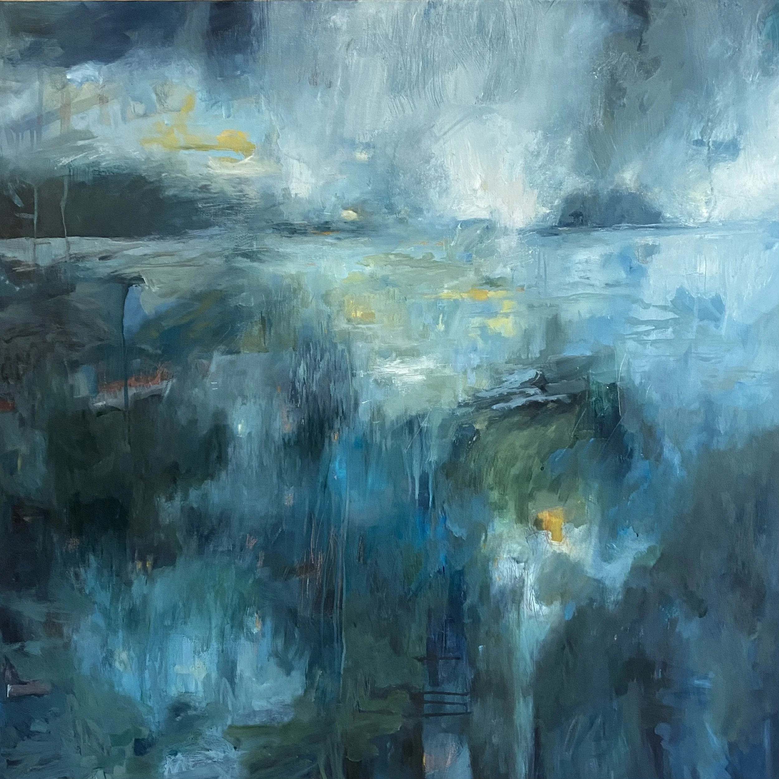 Gently Flowing Water: Sold 