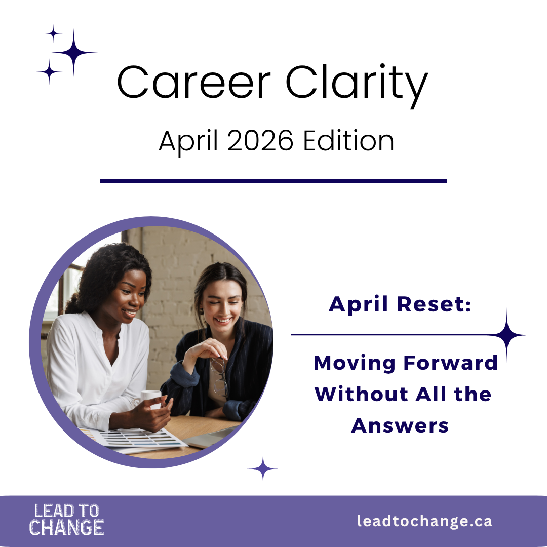 Career Clarity Newsletter - April Edition