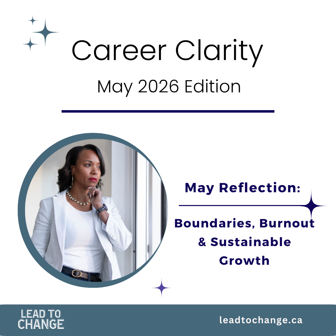 Career Clarity Newsletter - May Edition