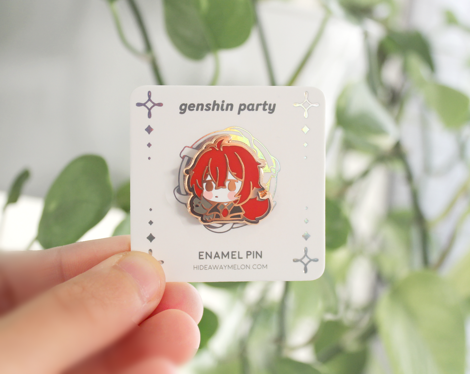 Flora of Mondstadt (Genshin Impact) Hard Enamel Pins — Hideaway Melon