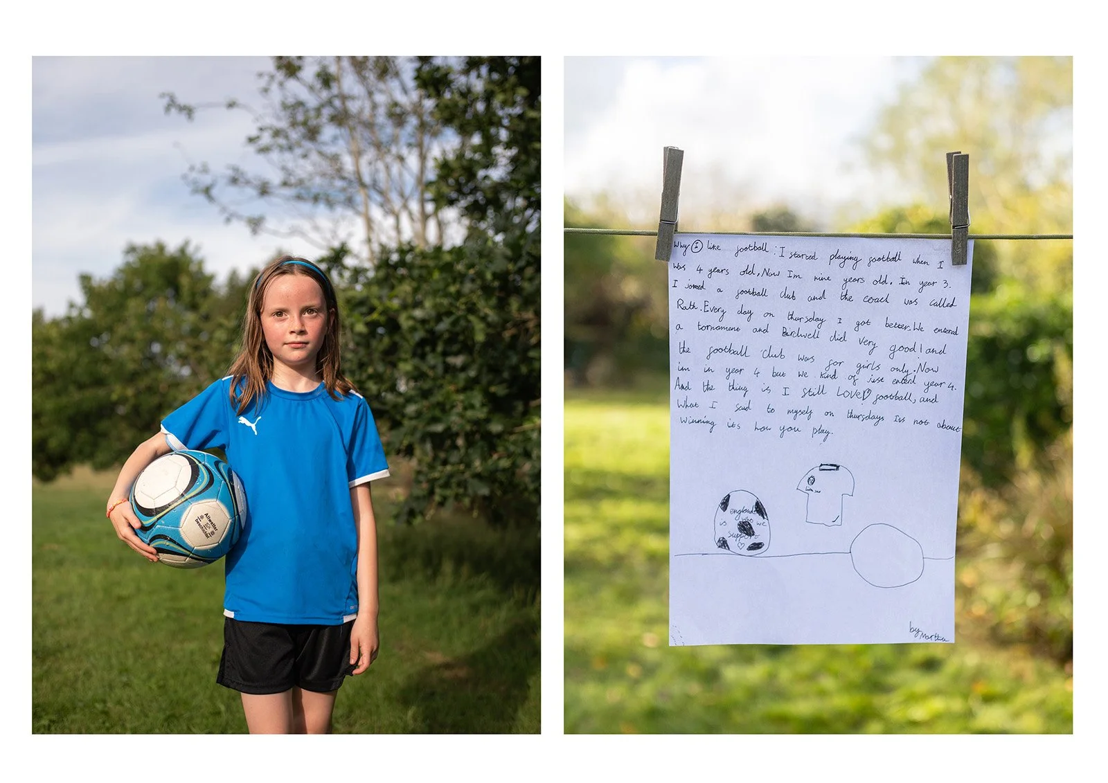 “I LOVE football. I say to myself, it’s not about winning. It’s about how you play” - Martha