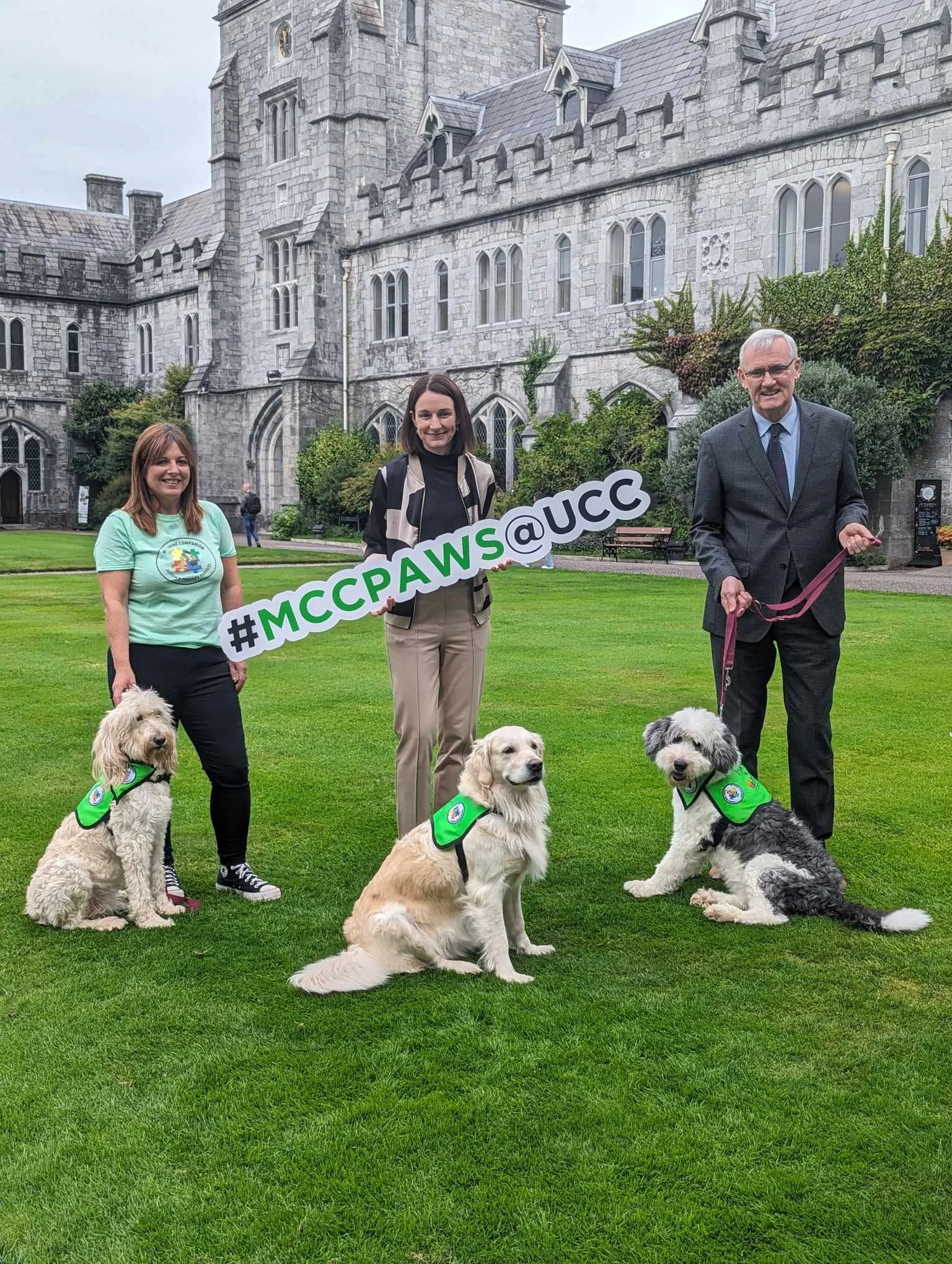 My Canine Companion and University College Cork launch MCC PAWS @ UCC