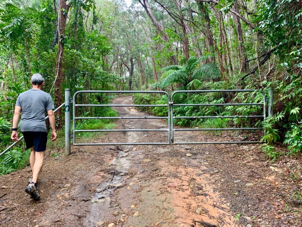 The locked gate