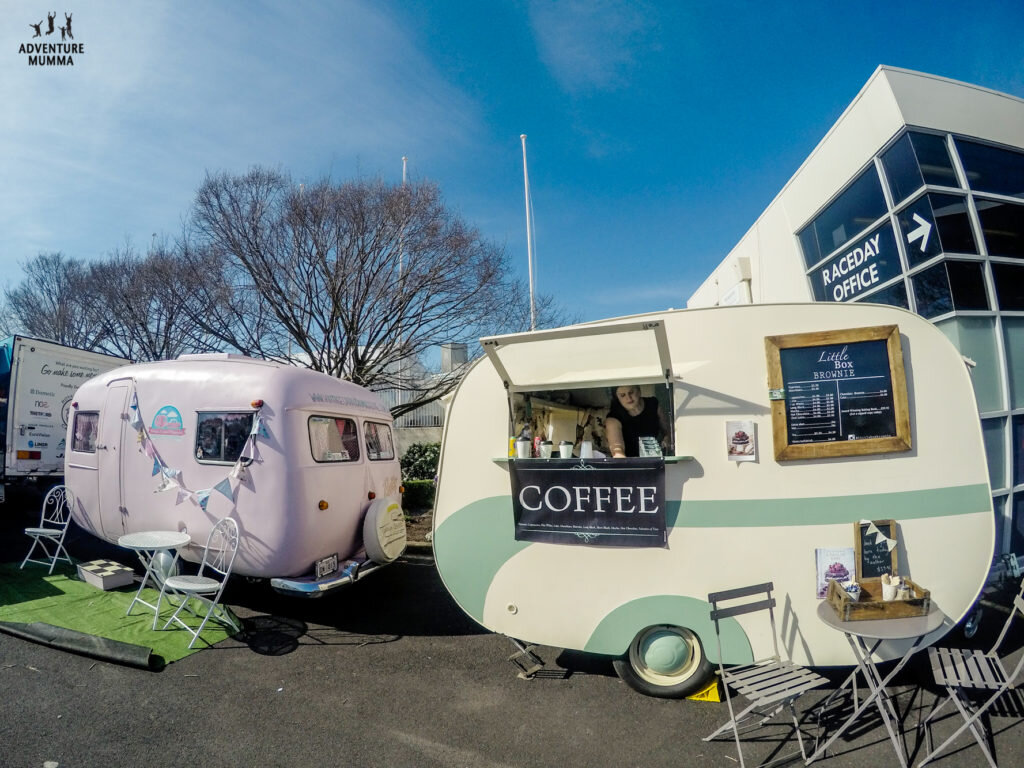 The LeisureFest had all types of caravans on display (plus some yummy coffee &amp; eats)