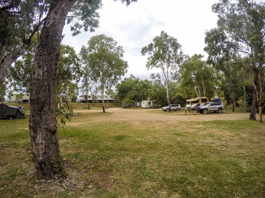 Camping grounds at Cobbold Village