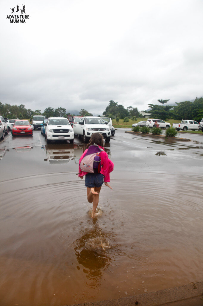 Be prepared to do a bit of paddling if its been raining hard