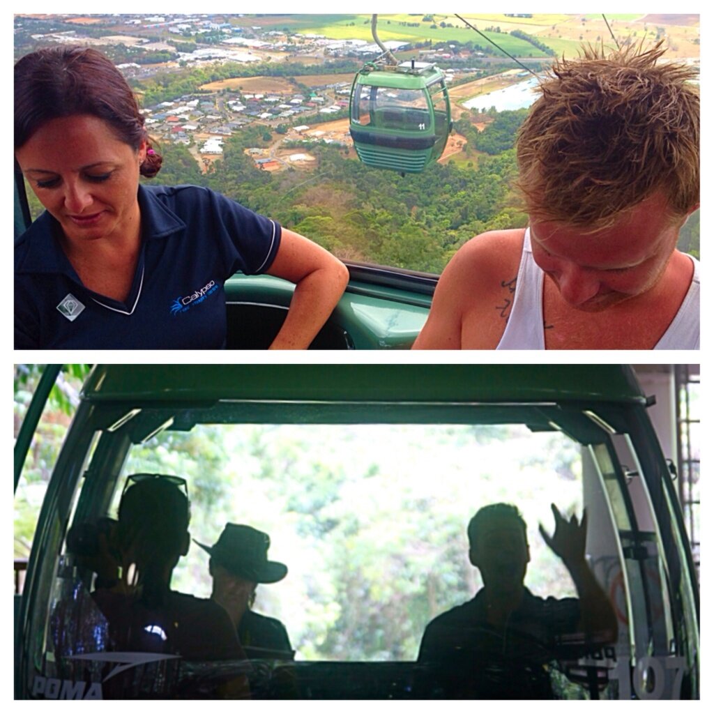 Cruising on the Skyrail Gondola’s are lots of fun for the photographer at heart