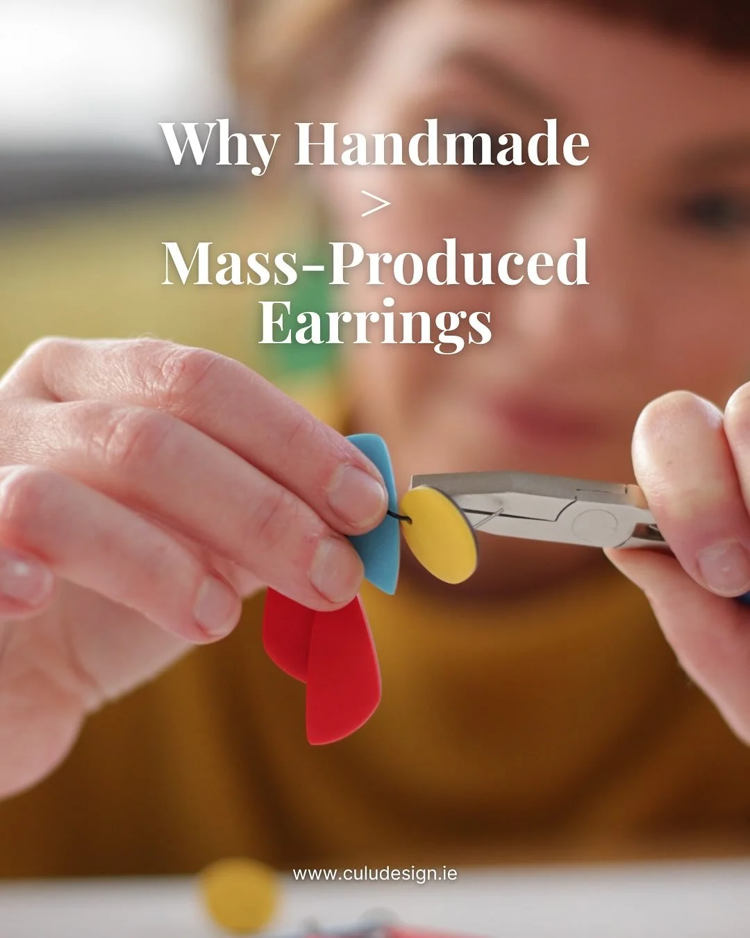 I know I&rsquo;m always banging on about it, but humour me! Do you ever wonder what really makes handmade different from mass produced? 👀

It&rsquo;s not just about earrings looking good, it&rsquo;s the how and the why behind them.

When you choose 