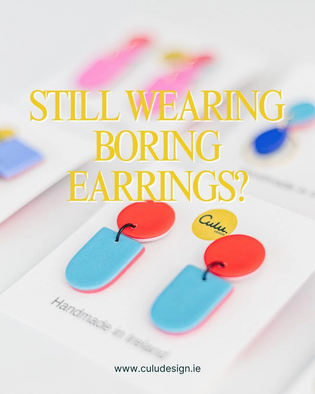 You know that feeling when your outfit is nearly there&hellip; but something&rsquo;s missing?

It&rsquo;s usually earrings. In fact it&rsquo;s always earrings! 😉
&zwnj;