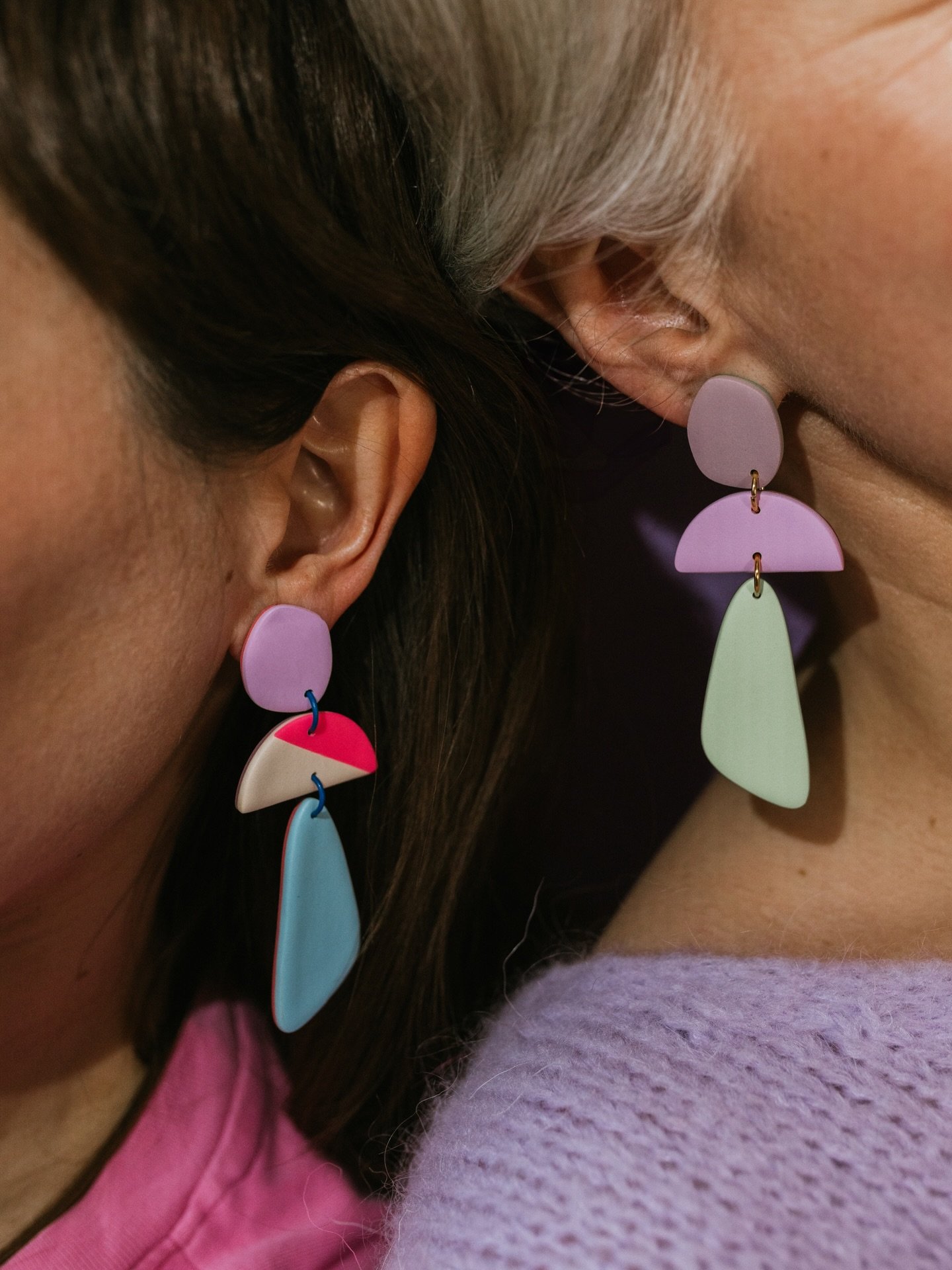 Two statement pairs from LUMEN ✨

Bold shapes.

Joyful colour.

Completely handmade.

The only problem is&hellip; which pair do you choose?!

Tell me: left or right?

You can shop the full LUMEN collection on the website now.