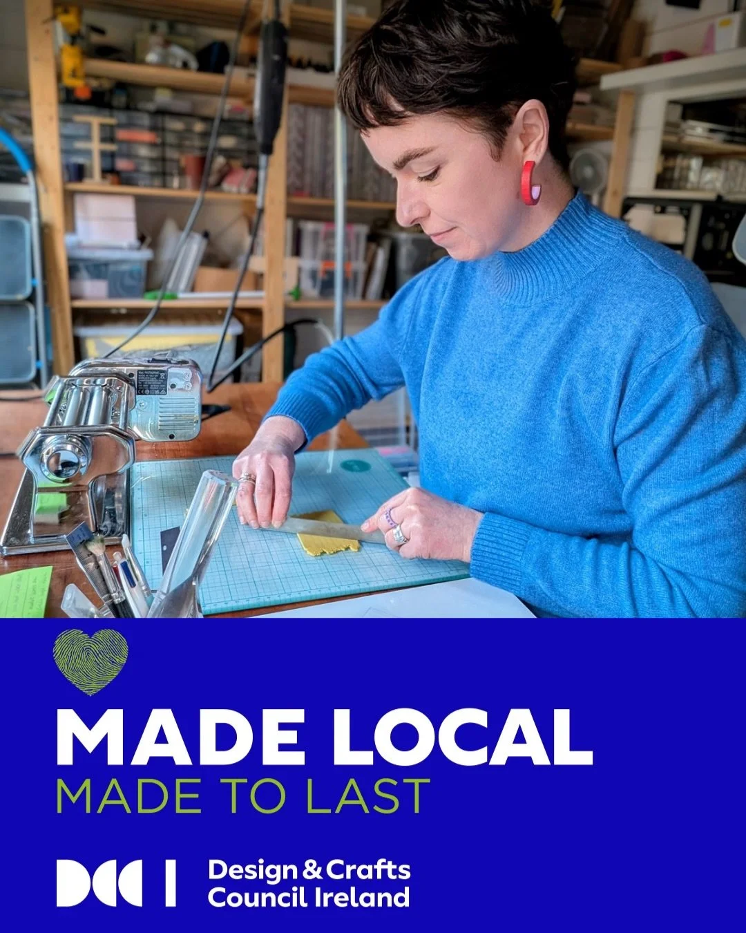 Happy Made Local Day ✨

When you choose to buy from a local maker, you&rsquo;re supporting so much more than just a product.

Every pair of Culu earrings is designed, mixed, cut, baked, sanded and assembled by hand in my little studio in Wicklow. The