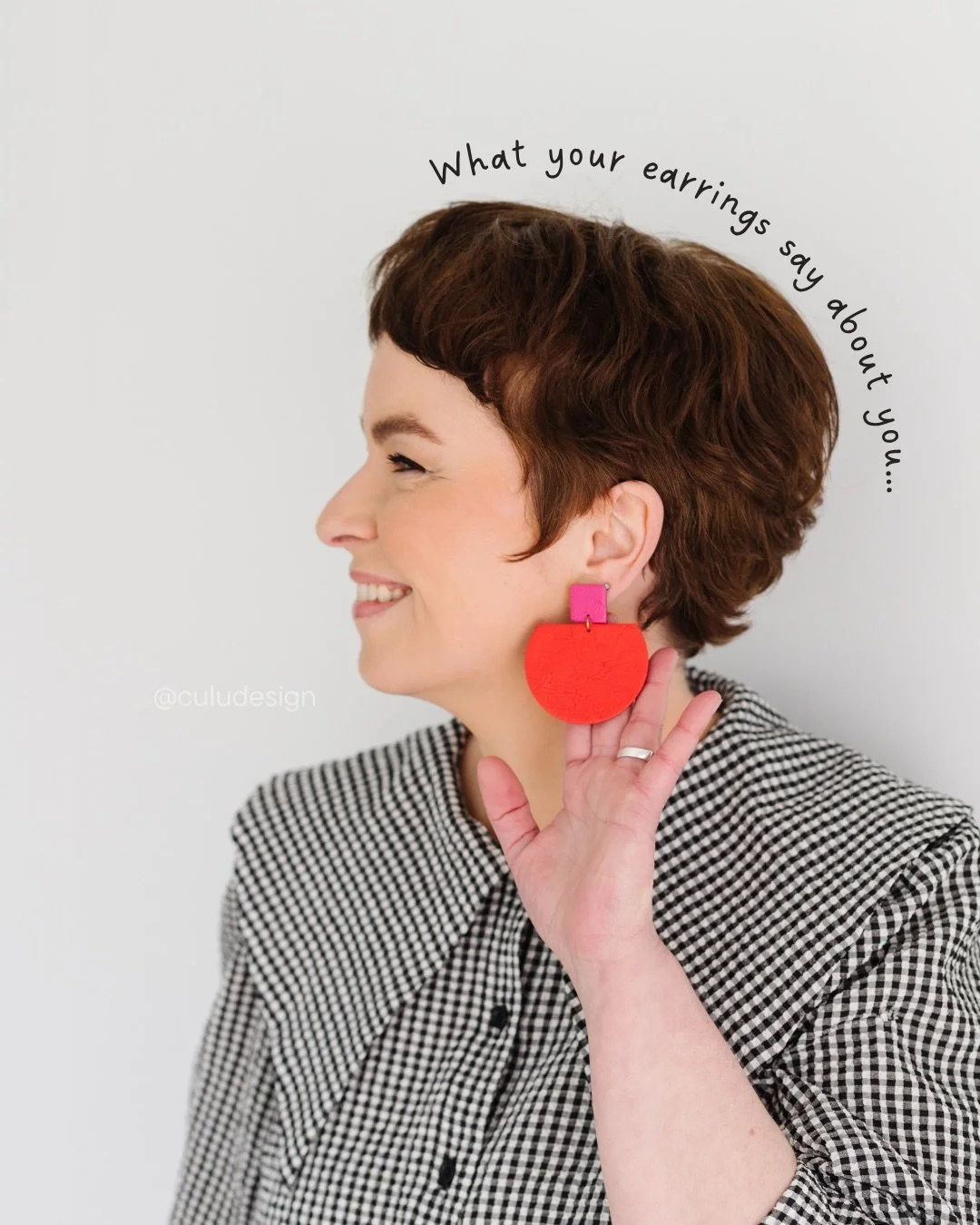 Your earrings say a lot about you&hellip; 👀

Bold? Playful? A little bit dramatic? Quietly cool? 

I like to think the pair you reach for says something about the mood you&rsquo;re in that day.

So, after a highly scientific analysis of your earring