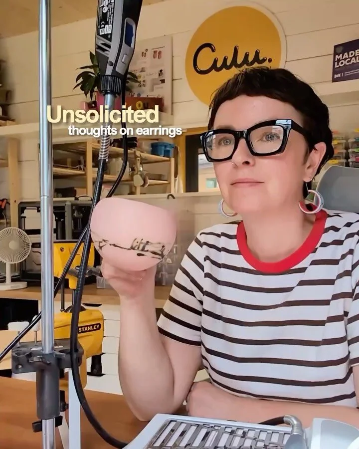 Just a few things I firmly believe after spending the last few years thinking about earrings for an unreasonable amount of time. 😂

I stand by every single one.
Anything you&rsquo;d add to the list? 👀