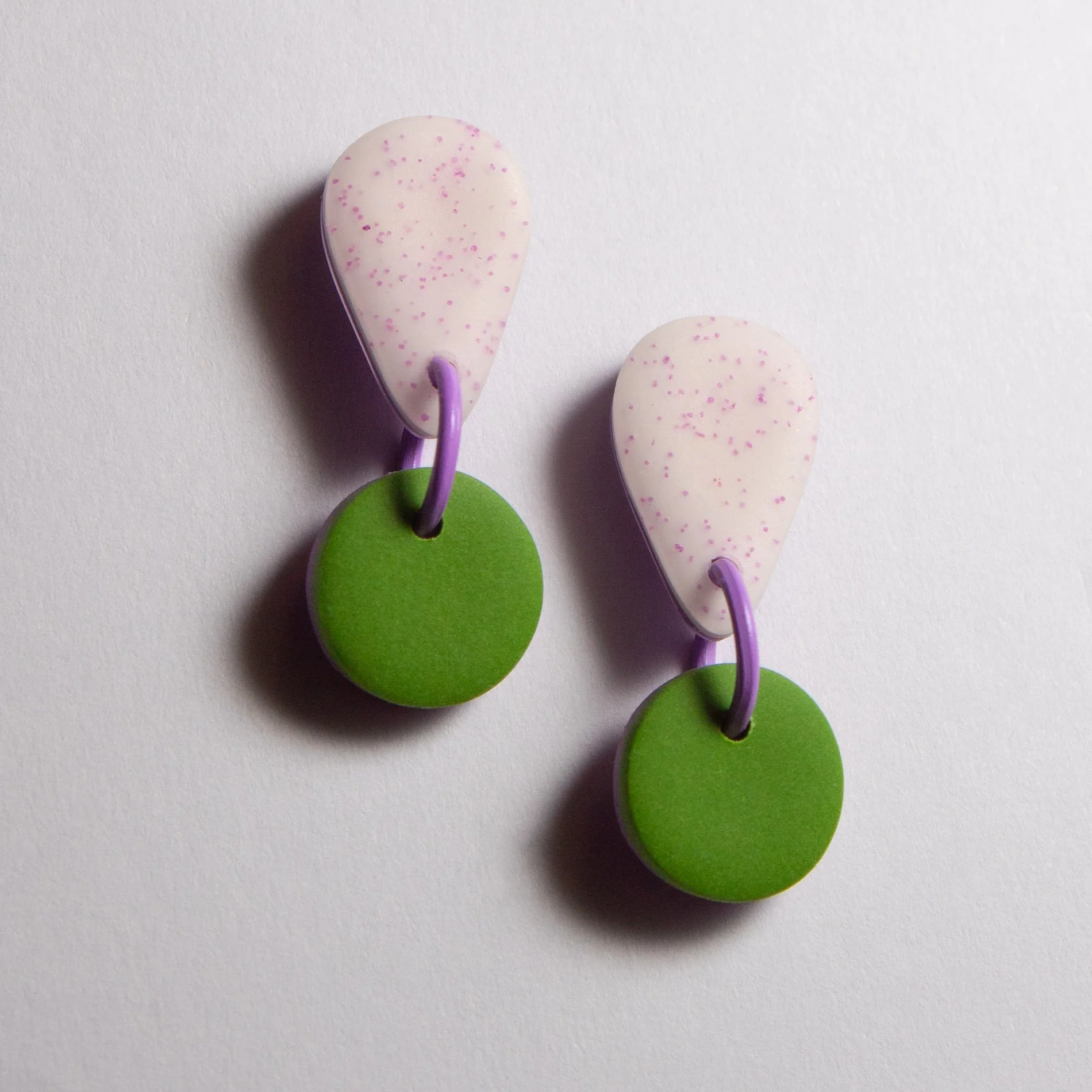 KIKI - Purple Speckle Olive
