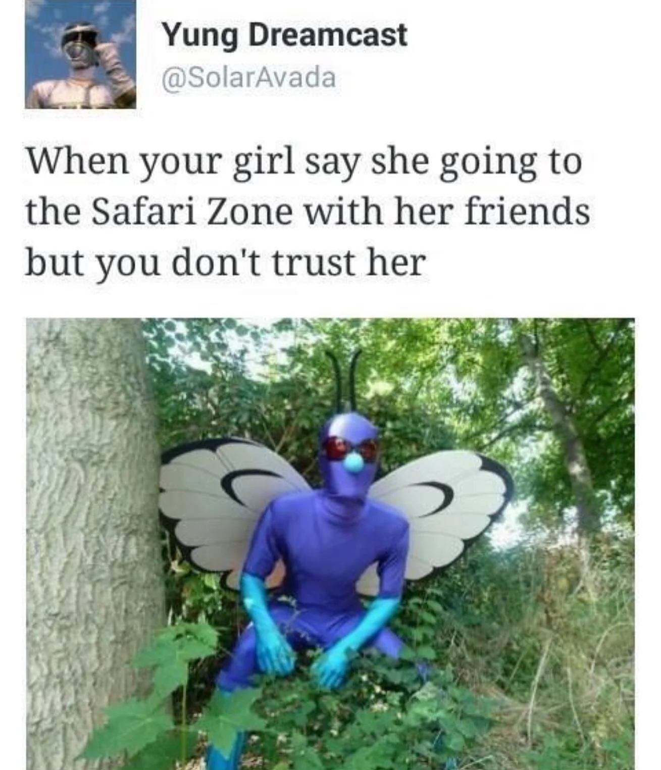 😂 smart 🤓 #pokemongo #safarizone #butterfree #catchingpokemon #pokemonmemes #memes #funny #memesdaily #memeoftheday