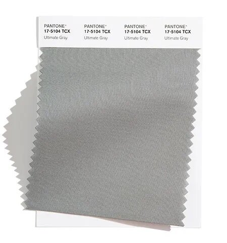 Quietly assuring and reliable gray encouraging composure.