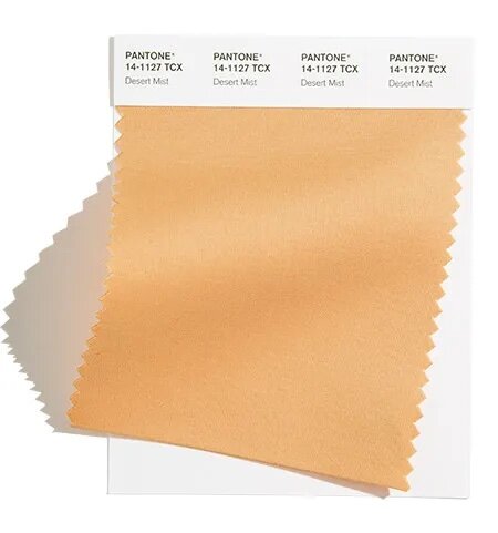 Invoking images of shifting powdery sands.