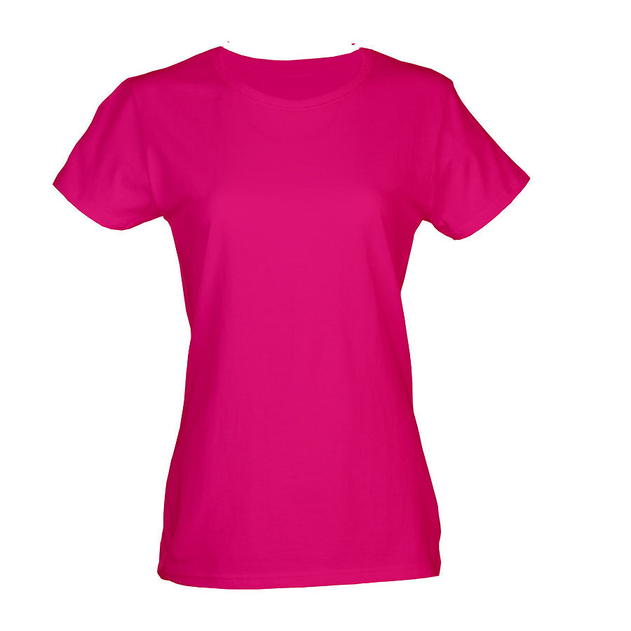 M&O 4810 Ladies’ Classic Soft Touch T-Shirt in Heliconia