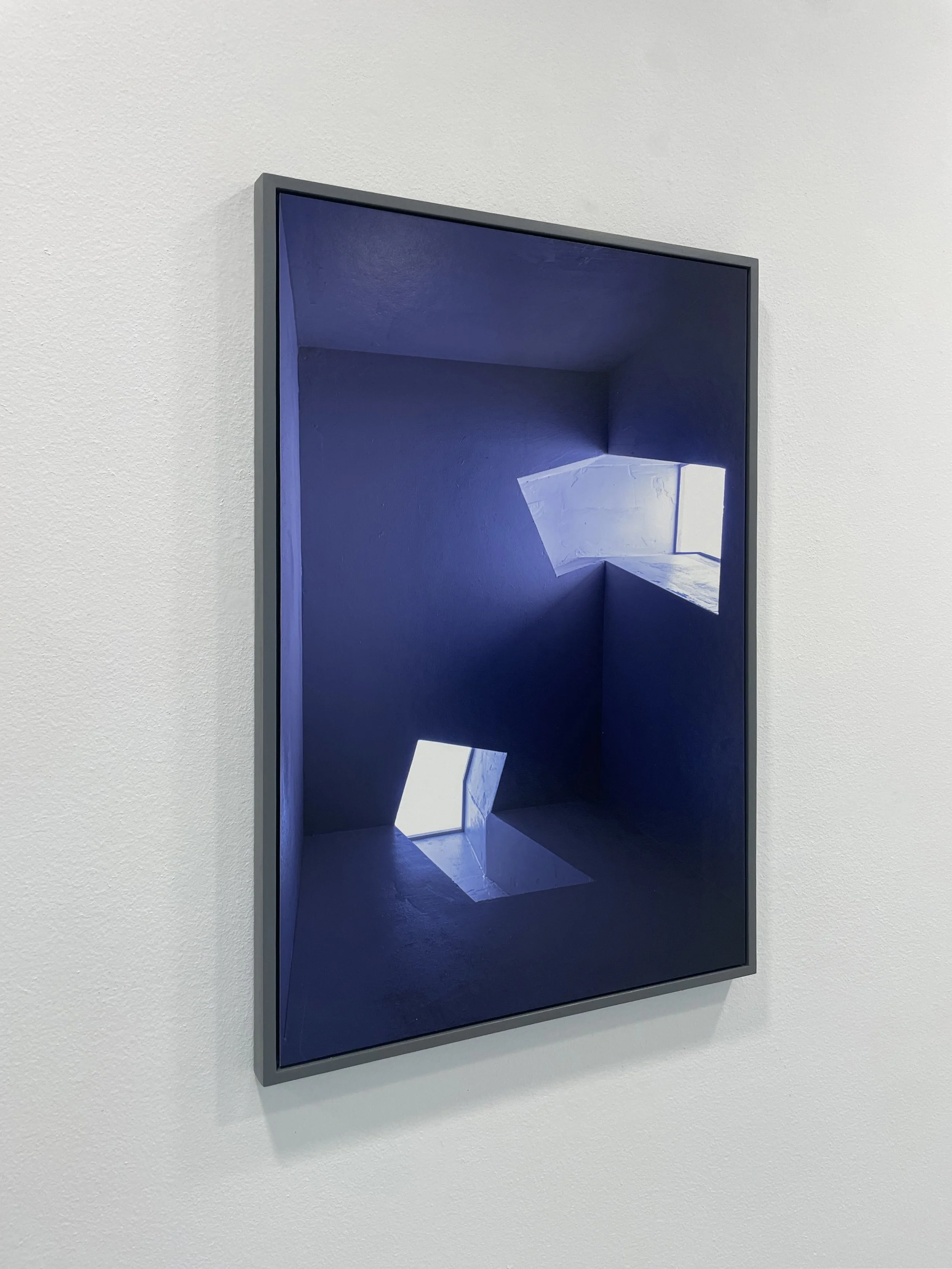 Skylight III / 60x40cm / piëzo print on fineart baryta / panelframe 