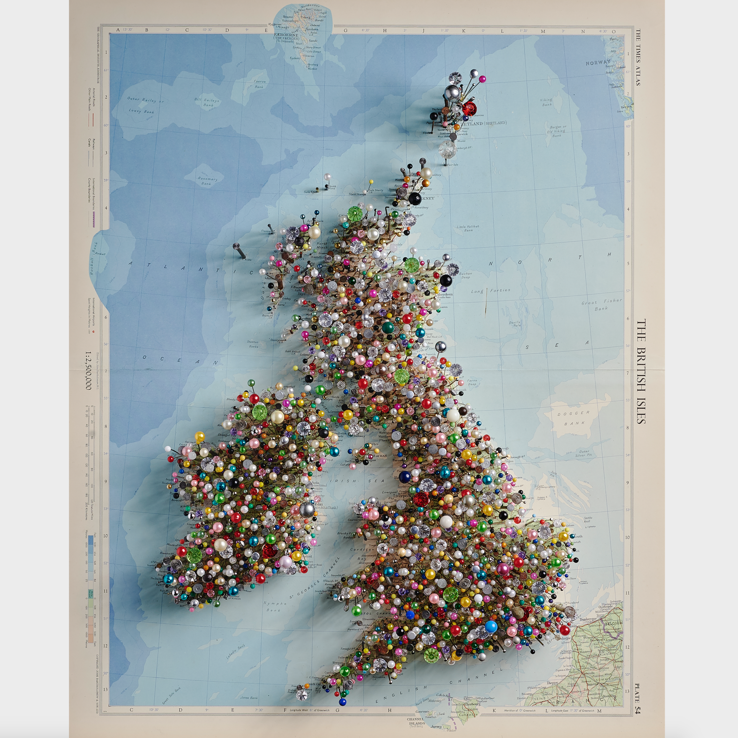 Fetish Map of the British Isles 2019