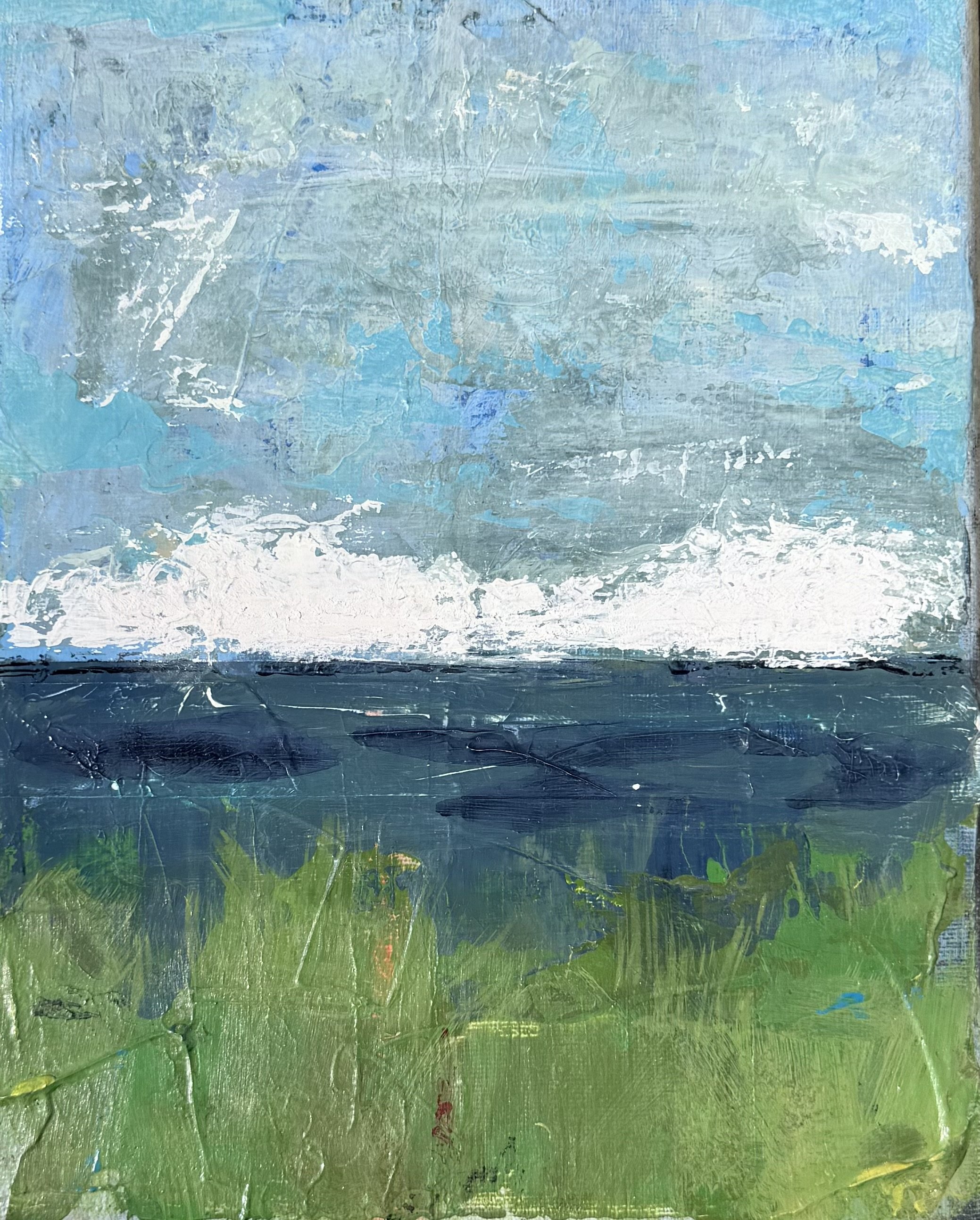 Finding the Way to Float
10x8 Acrylic on canvas