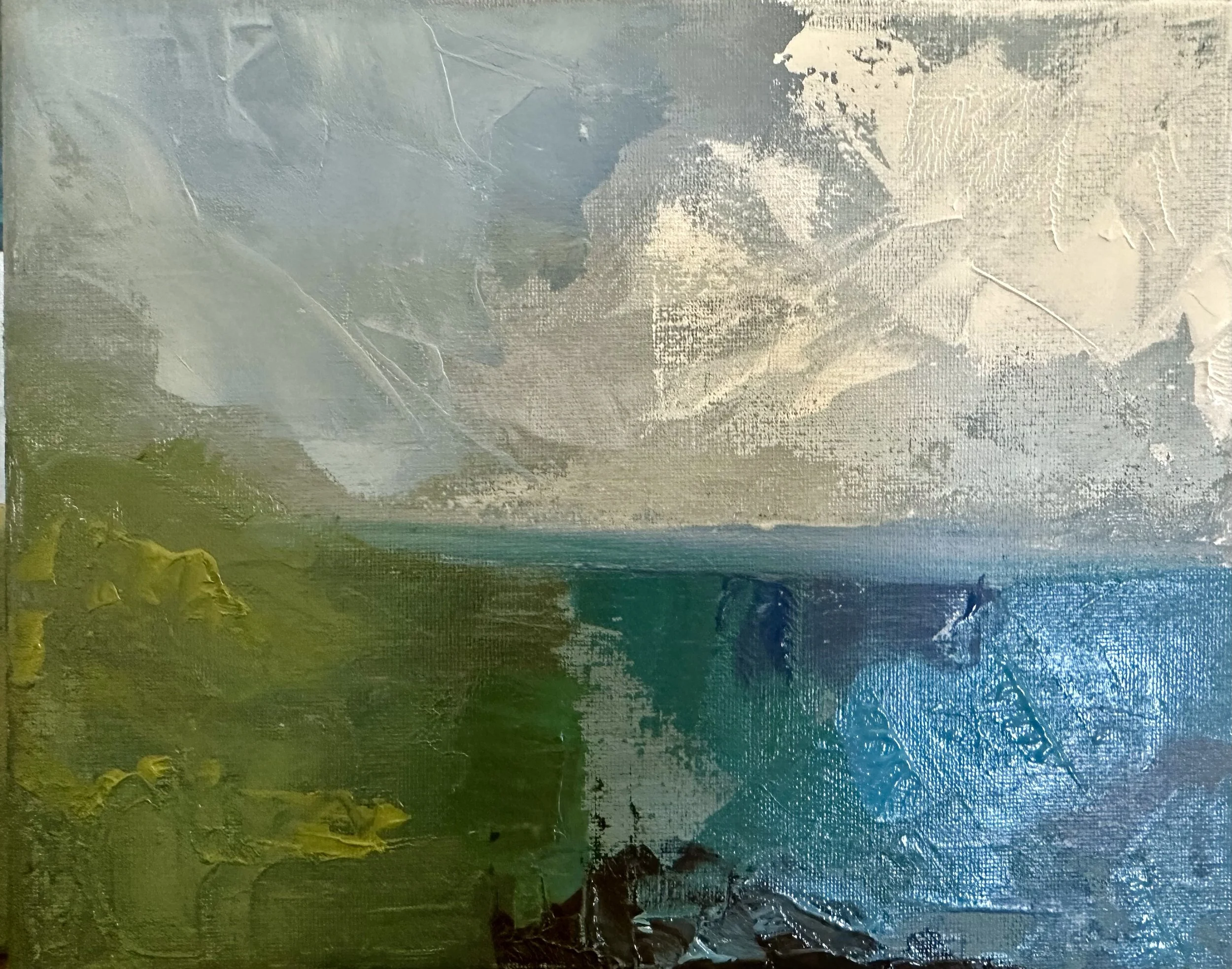 The Edge of Beauty
8x10 Acrylic on canvas