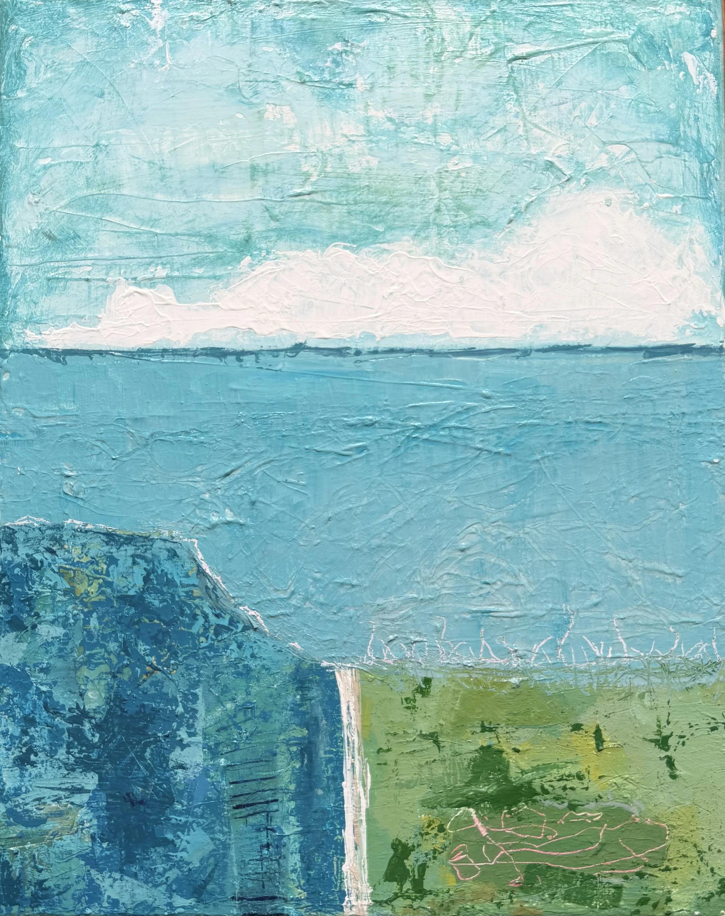 Shine Through
20x16 Acrylic on canvas