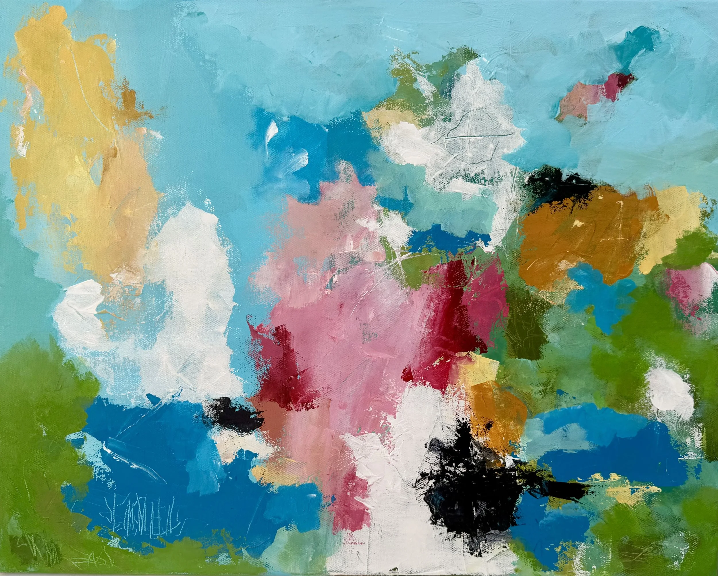 Summer Falling
22x28 acrylic on canvas