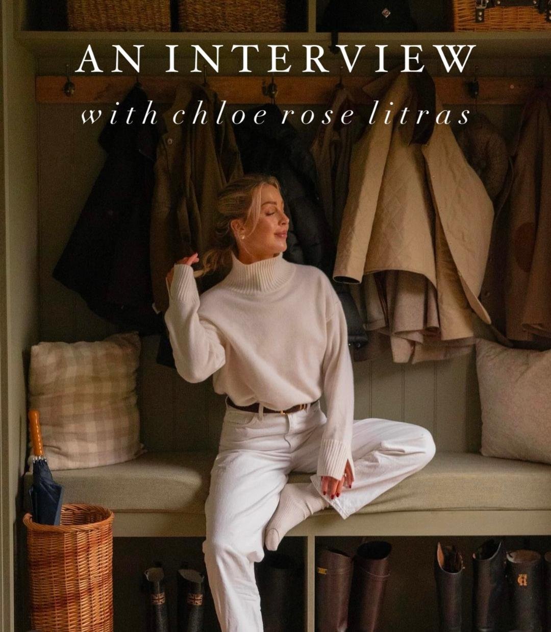 An Interview With Chloe Rose Litras - @allchloerose & @allchloehome