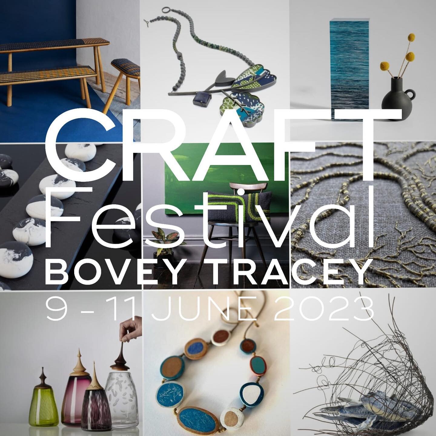 Something very special coming up next week - I&rsquo;m very excited share that I will be demonstrating my embroidery alongside a very talented line up of 
@design_nationuk as part of @craftfestival beginning of next month, 9-11 June at Bovey Tracey.
