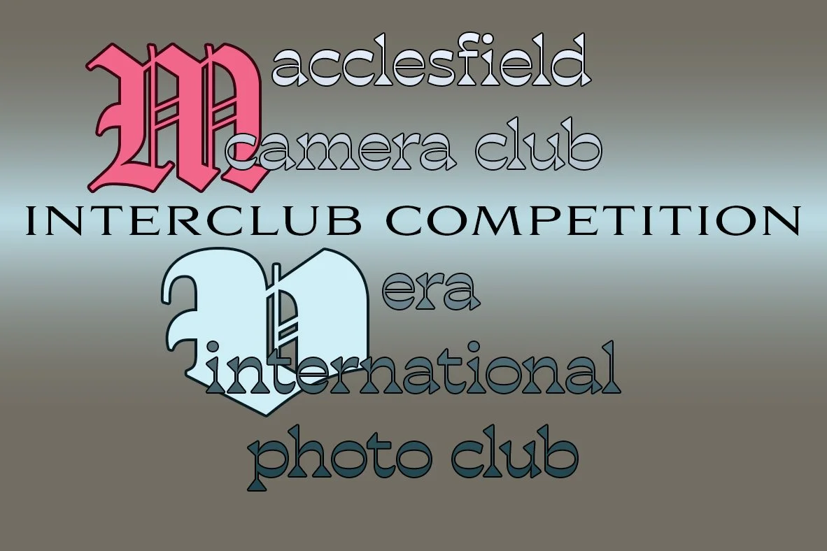 Interclub with Macclesfield Camera Club