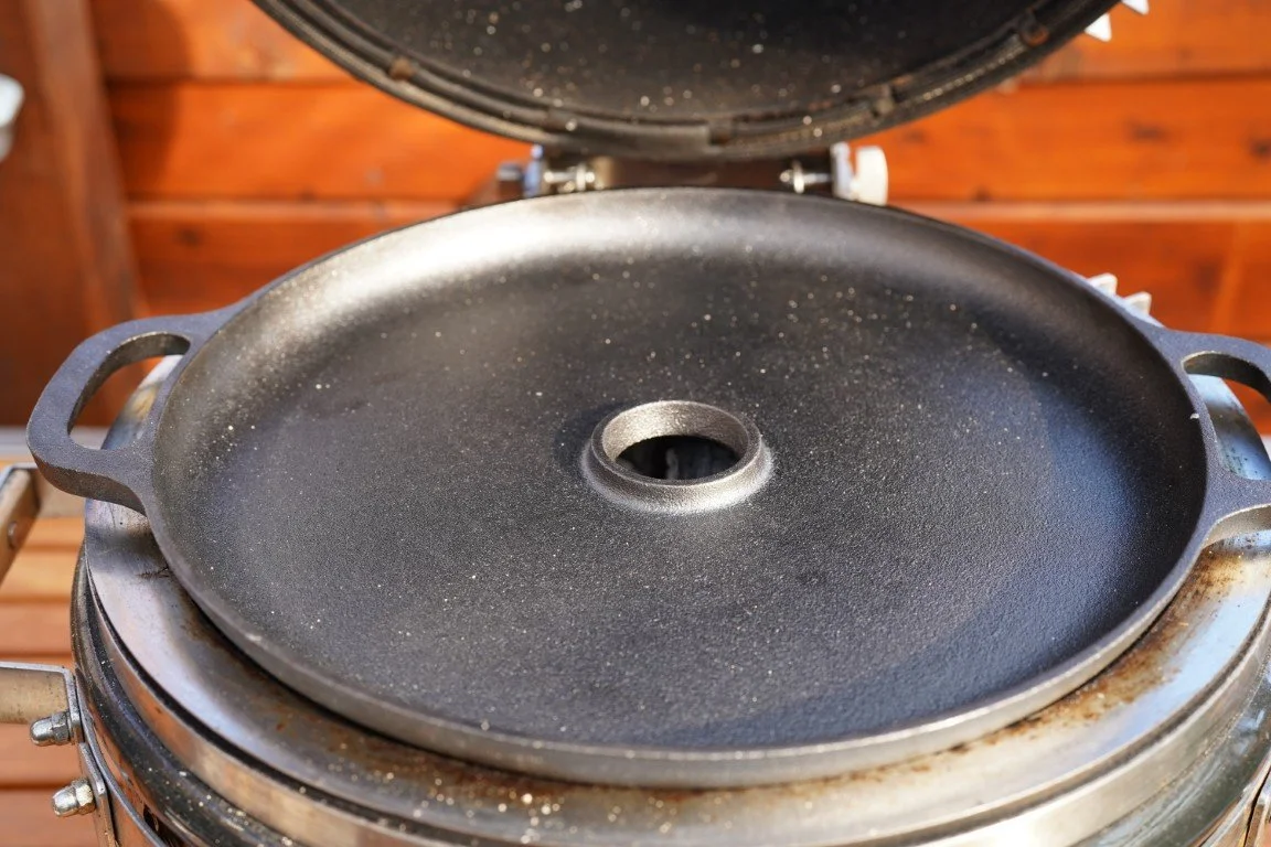 Gusseisen Feuerplatte / Grillpfanne