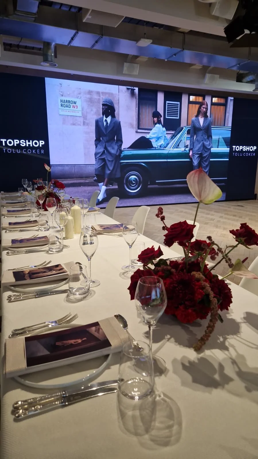 Case Study: How Editorial Floral Design Elevated the Tolu Coker x Topshop London Fashion Week Luncheon