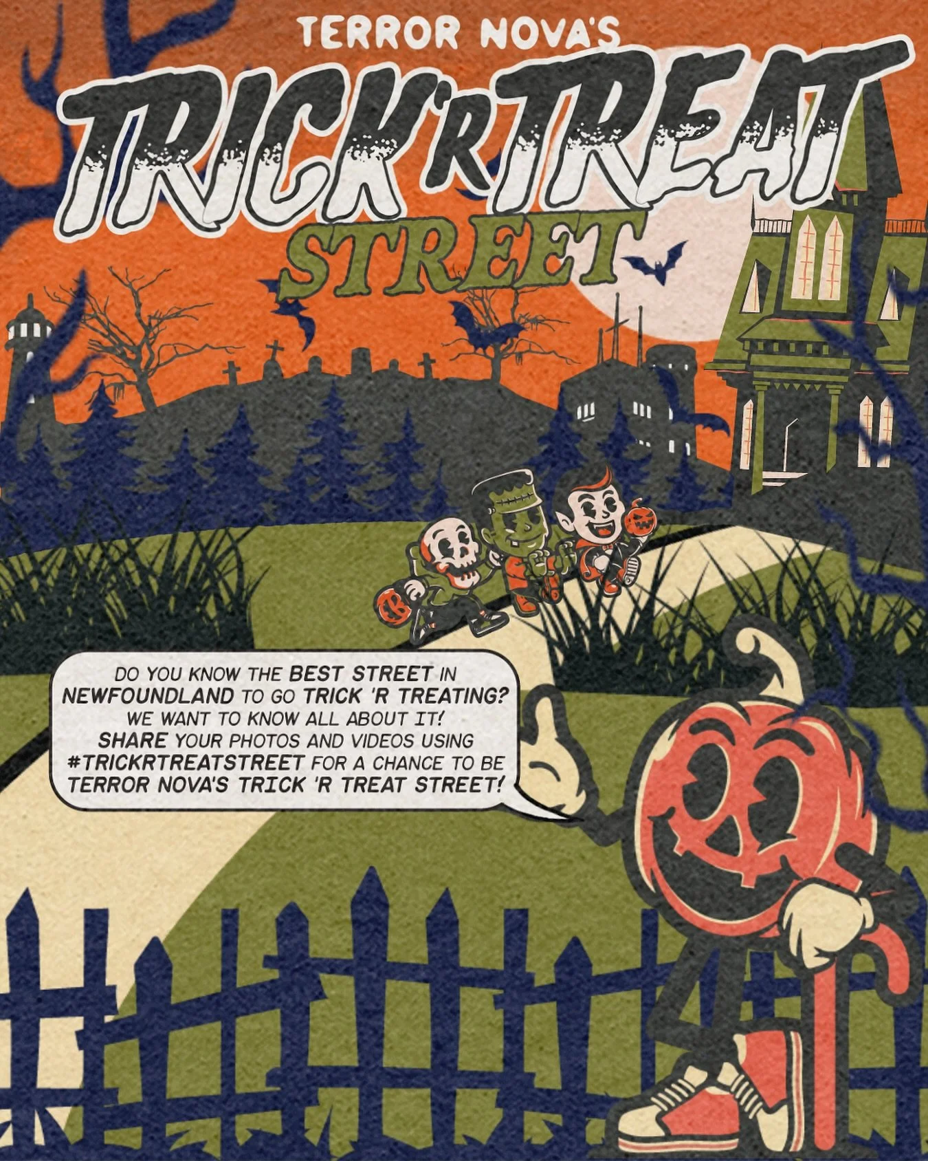 As part of our Celebration of Creepy Culture, we’re looking for Newfoundland’s best Trick ‘r Treat Street!
(Think Kraft Hockeyville, but for Halloween!)
🎃🎃🎃
Is your street the best spot in the province to get full sized bars?
Do