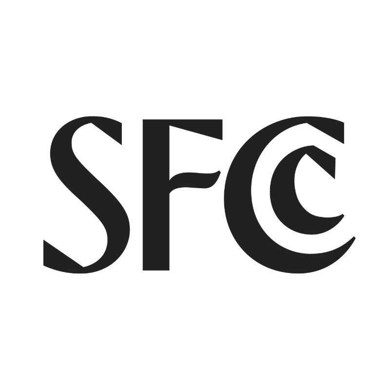 Black "SFC" logo on a white background.