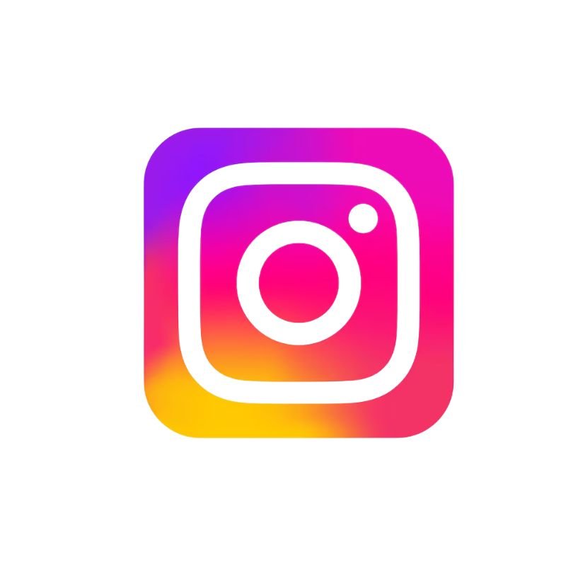 Instagram logo, square with rounded corners, gradient colors