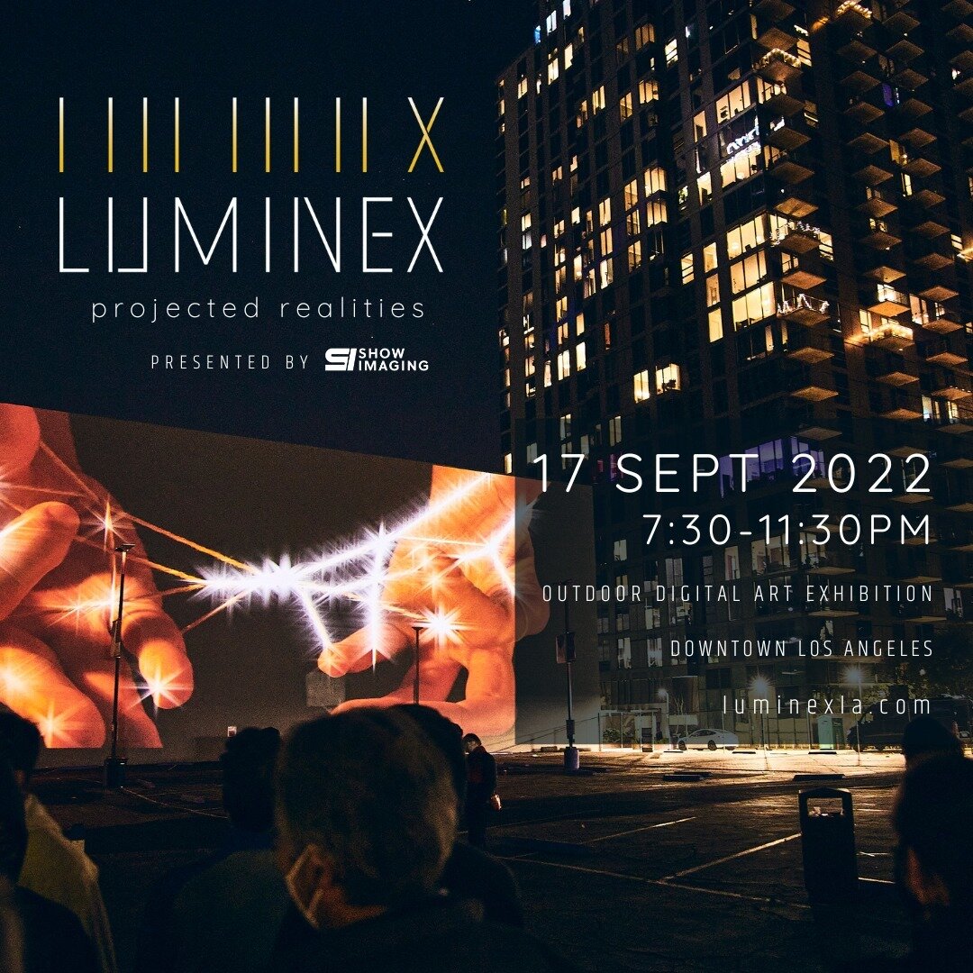 This year, LUMINEX 2.0: Projected Realities explores the meaning of &lsquo;Projected&rsquo; in step with the artists&rsquo; perceived &lsquo;Realities&rsquo; &ndash; addressing the medium itself, attributing their emotion or desire to the audience, p