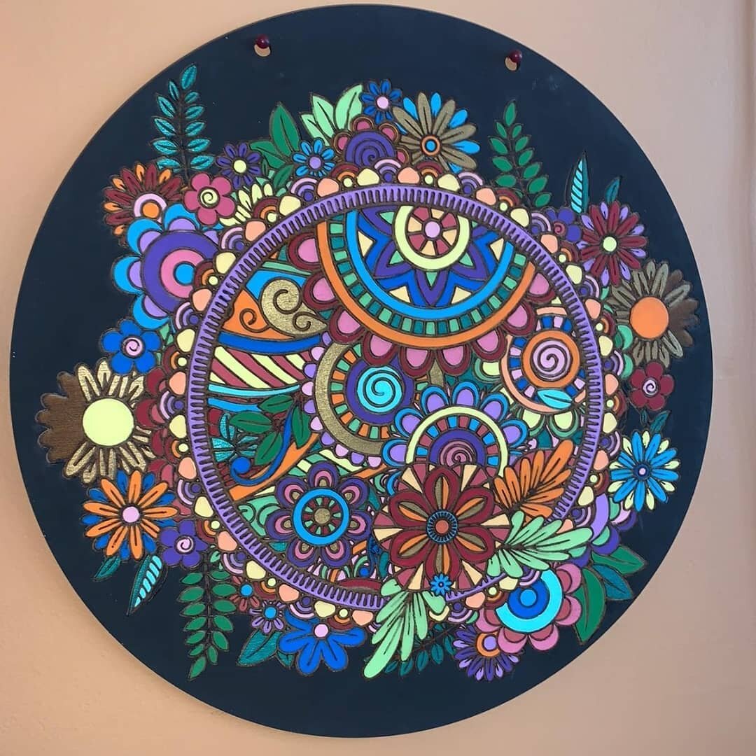 Someone needed something to paint

#art #lasercutting #laserengraving #laseretch #laserart #painting #colouringpage