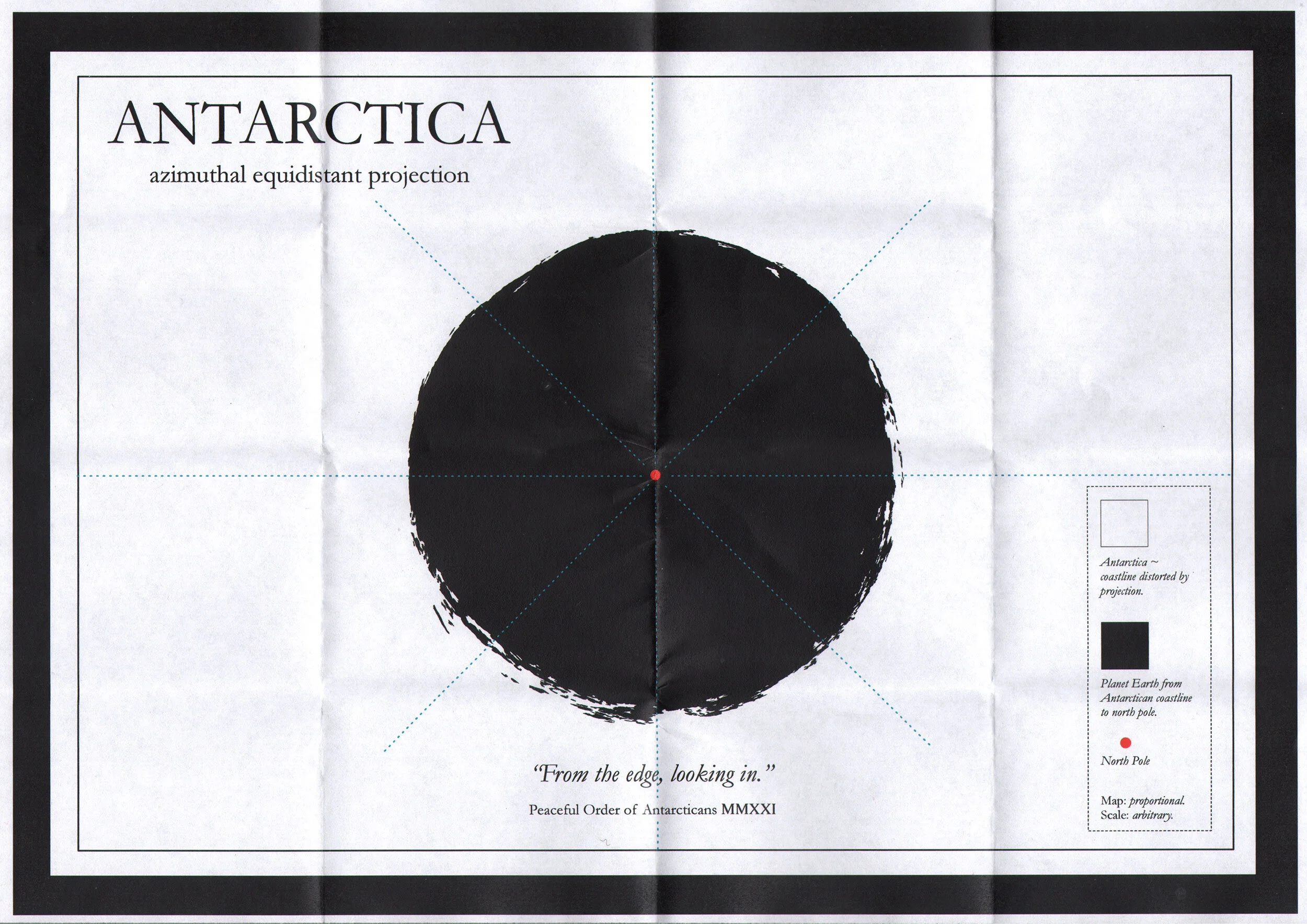 From the edge, looking in.