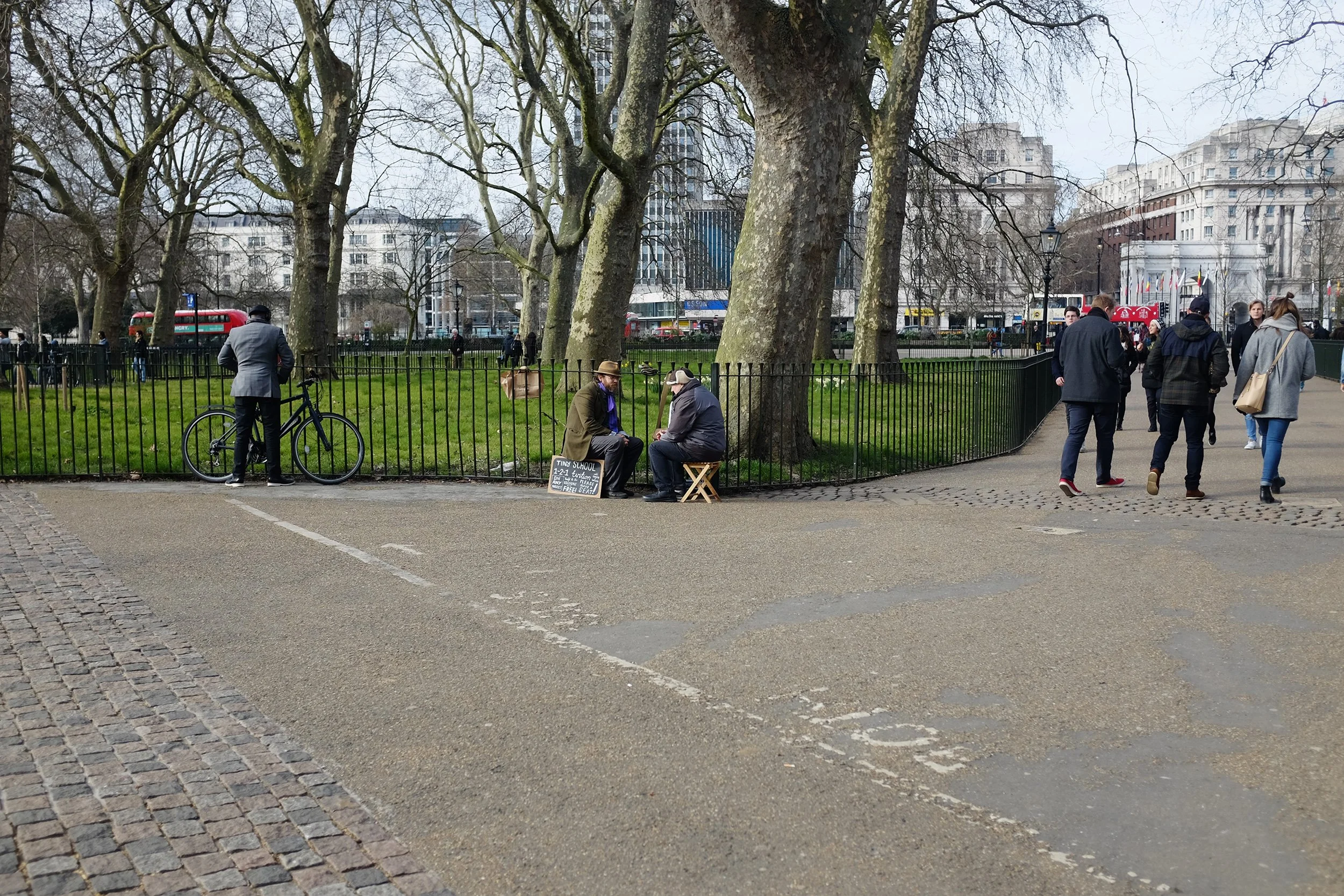 Graeme Walker - the tiny school, hyde park 2016