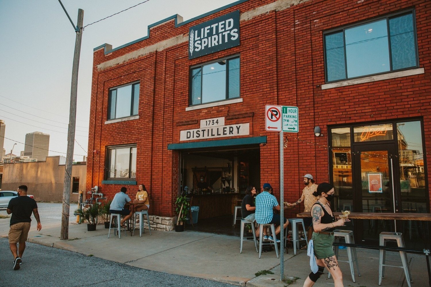 Lifted Spirits Distillery Kansas City distillery Gin, Vodka