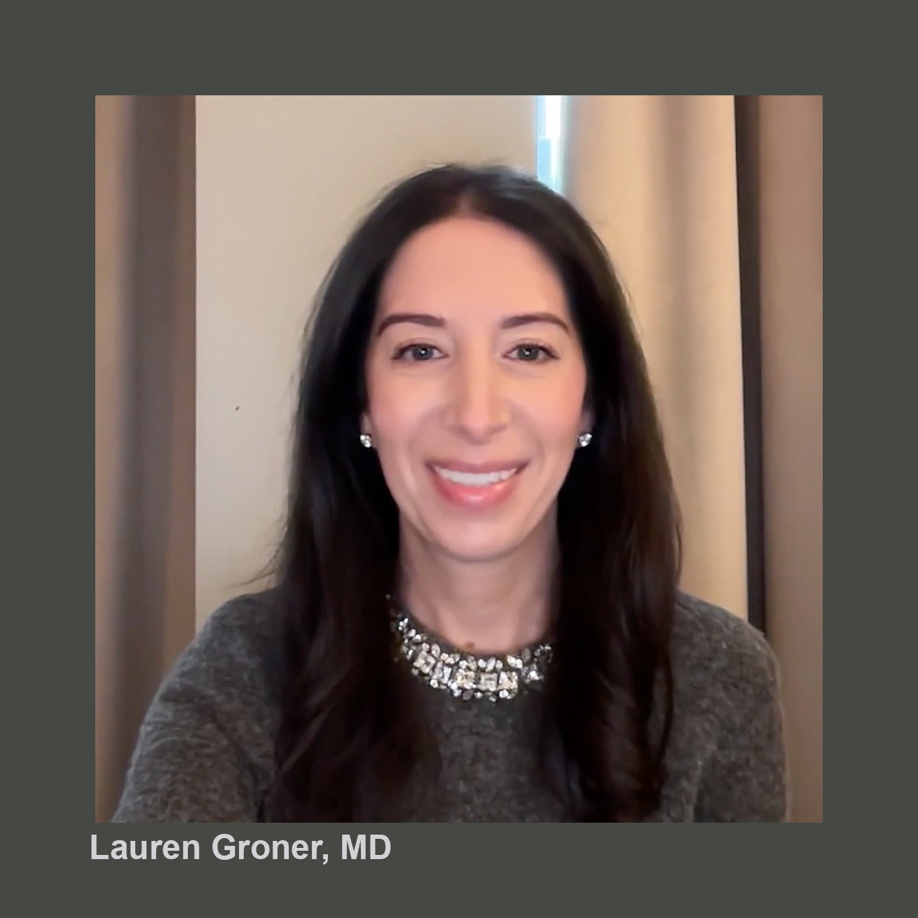 Meet Lauren Groner, MD