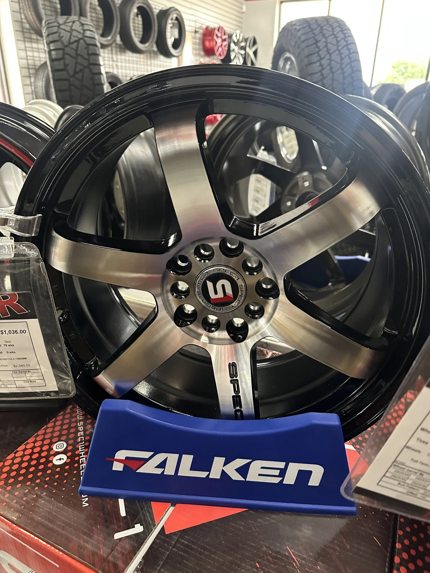 17" Spec-1 Racing 33 Set (USED)