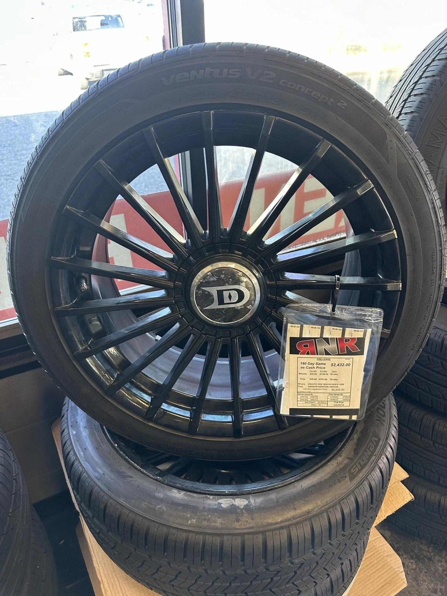 18" Drastic 5 Set (USED)