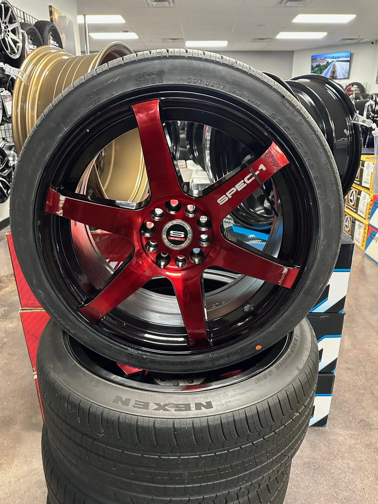 18" Spec-1 Racing 32 Set (USED)