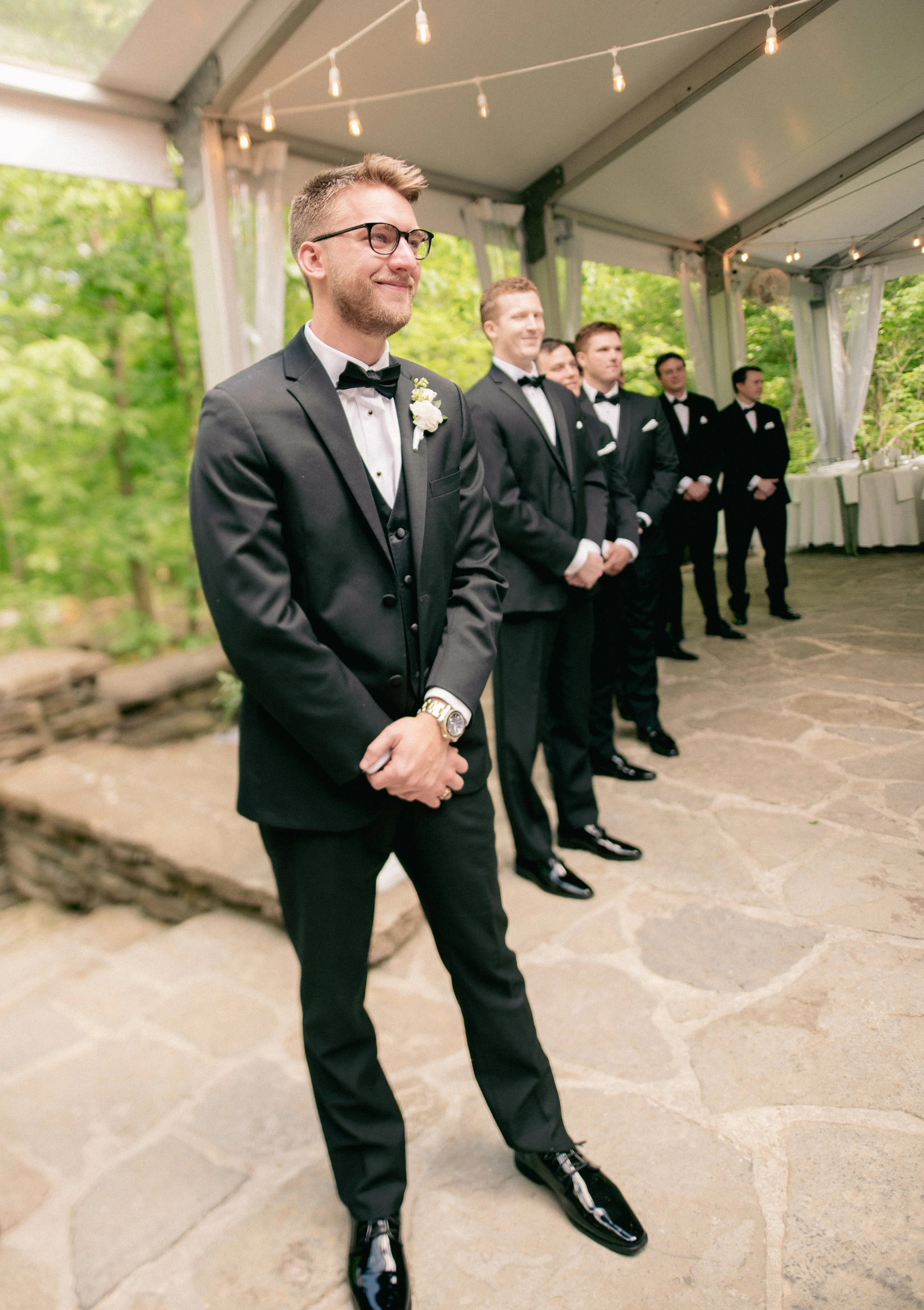 02.1-processional-WEB-LexiAlex-.015_250517_nikon z6ii_American Wedding, Cincinnati, Cincinnati Nature Center, Krippendorf Lodge, Ohio, Processional, Summer, Wedding Ceremony, Woodland-.jpg
